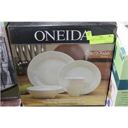 ONEIDA 16 PCS DISH SET