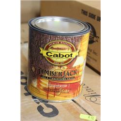 CASE OF CABOT BIRCH BARK INTERIOR STAIN
