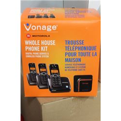 VONAGE MOTOROLA PHONE 3 PHONE SET