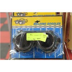 PAIR OF WELDING GOGGLES