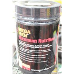 CONTAINER OF GNC MEGA MEN ADVANCED NUTRITIONAL
