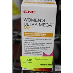 BOTTLEOF GNC WOMENS ULTRA MEGA MULTI VITAMINS