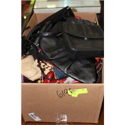 BOX OF PURSES