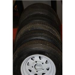 5.30-12 5 BOLT TRAILER RIM X6