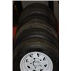 Image 1 : 5.30-12 5 BOLT TRAILER RIM X6