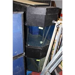 STACK OF 2 COMMERCIAL FISH AQUARIUMS ON CHOICE