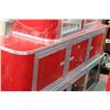 Image 1 : RED 3 DOOR TRAILER CABINET