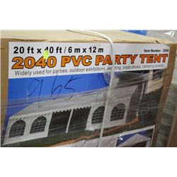 NEW 20' X 40' PVC PARTY TENT