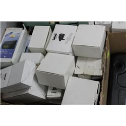 BOX FULL OF DABMAR 12 VOLT OUTDOOR LIGHTING ON