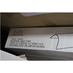 NEW 25 1/4" VANITY STRIP LIGHT X4