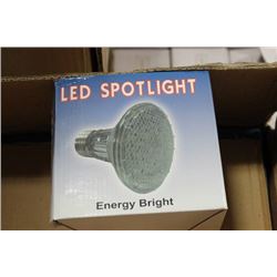 CASE OF 20 LED SPOT LIGHTS