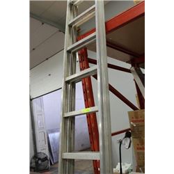 ALUMINUM EXTENSION LADDER