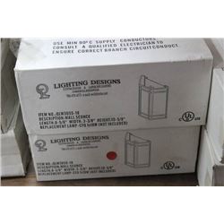 NEW QLW3055 WALL SCONCE X2