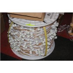 LARGE ROLL OF CHRISTMAS LIGHTING W LED BULBS