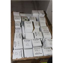 BOX OF MINI LED SPOT LIGHTS