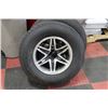 Image 1 : PAIR OF ALUMINUM 15" TRAILER RIMS W TIRES