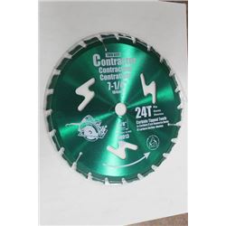CONTRACTORS 7 1/4" CIRCULAR SAW BLADE