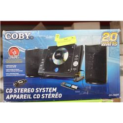 COBY CD/STEREO SYSTEM
