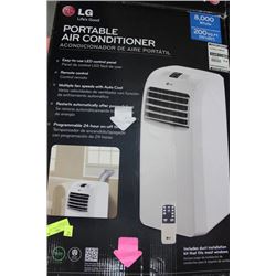 LG 8,000 BTU PORTABLE AIR CONDITIONER