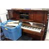 Image 1 : ANTIQUE PLAYER PIANO WITH MUSICAL SCROLLS