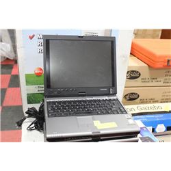 TOSHIBA WINDOW TABLET LAPTOP WITH TOUCH SCREEN