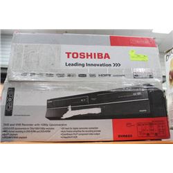 TOSHIBA DVD & VHS RECORDER