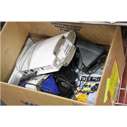 BOX OF WALL MOUNT STRAP RINGS SOLD W ROUTER AND