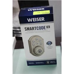 WEISER SMARTCODE 5 TOUCH PAD ELECTRONIC DEADBOLT