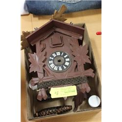 VINTAGE GERMAN CUCKOO CLOCK NEEDS ASSEMBLY