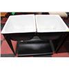 Image 1 : VINTAGE ENAMEL DBL SINK