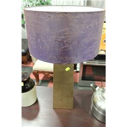 NEW GOLD TONE TABLE LAMP