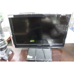 DYNEX LCD TV SOLD W SONY DVD PLAYER