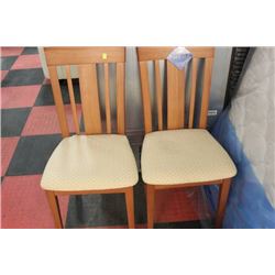 PAIR OF NEW SIDECHAIRS