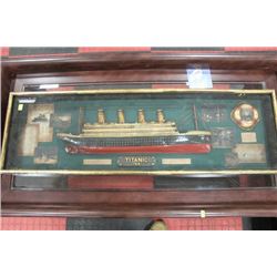 TITANIC SHADOW BOX
