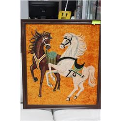 HORSE CLOTH PAINTING