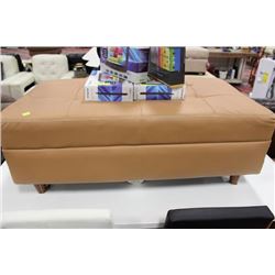 CAMEL TONE RECTANGULAR OTTOMAN