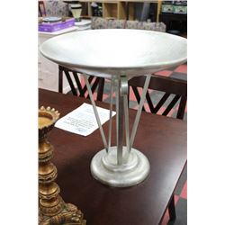 SILVER LEAF CENTERPIECE BOWL