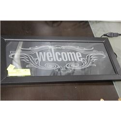 LED 'WELCOME' SIGNS