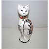 Image 1 : NATIVE AMERICAN ACOMA PUEBLO CAT POTTERY FIGURINE