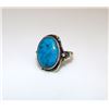 Image 1 : Vintage Sterling Silver 925 Turquoise Ring Size 7