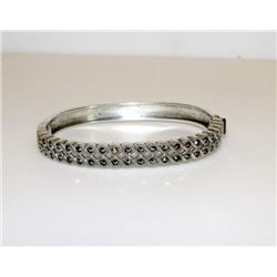 Sterling Silver 925 judith Jack Marcasites Bangle