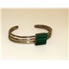 Image 1 : Mexican Sterling Silver Pre Eagle Malachite Bracelet
