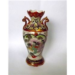 Japanese Kutani Geisha Vase/Urn c. 1890s