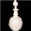 Image 1 : FOSTORIA Jenny Lind Milk Glass Cologne Decanter