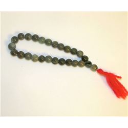 Vintage Jade Buddhist Mala Prayer Meditation Beads