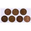 Image 1 : LOT OF ( 7 ) 1907 INDIAN HEAD CENTS: ( 6 ) XF & ( 1 ) AU
