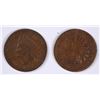 Image 1 : LOT OF ( 2 ) 1867 INDIAN HEAD CENTS, GOOD