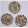 Image 2 : GEM BU BUFFALO NICKELS: 1930, 1936-S AND 1937-D