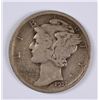 Image 1 : 1921-D MERCURY DIME, SOLID FINE+
