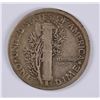 Image 2 : 1921-D MERCURY DIME, SOLID FINE+